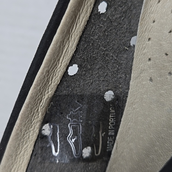 Aerobics Portugal Wedge Perforated Leather Shoes EU 39 US 8 - Picture 9 of 13